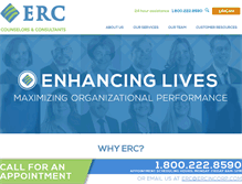 Tablet Screenshot of ercincorp.com